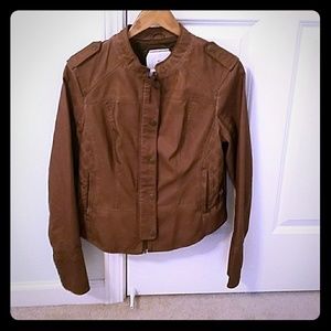 Leather jacket anthropologie Hei Hei med nwot